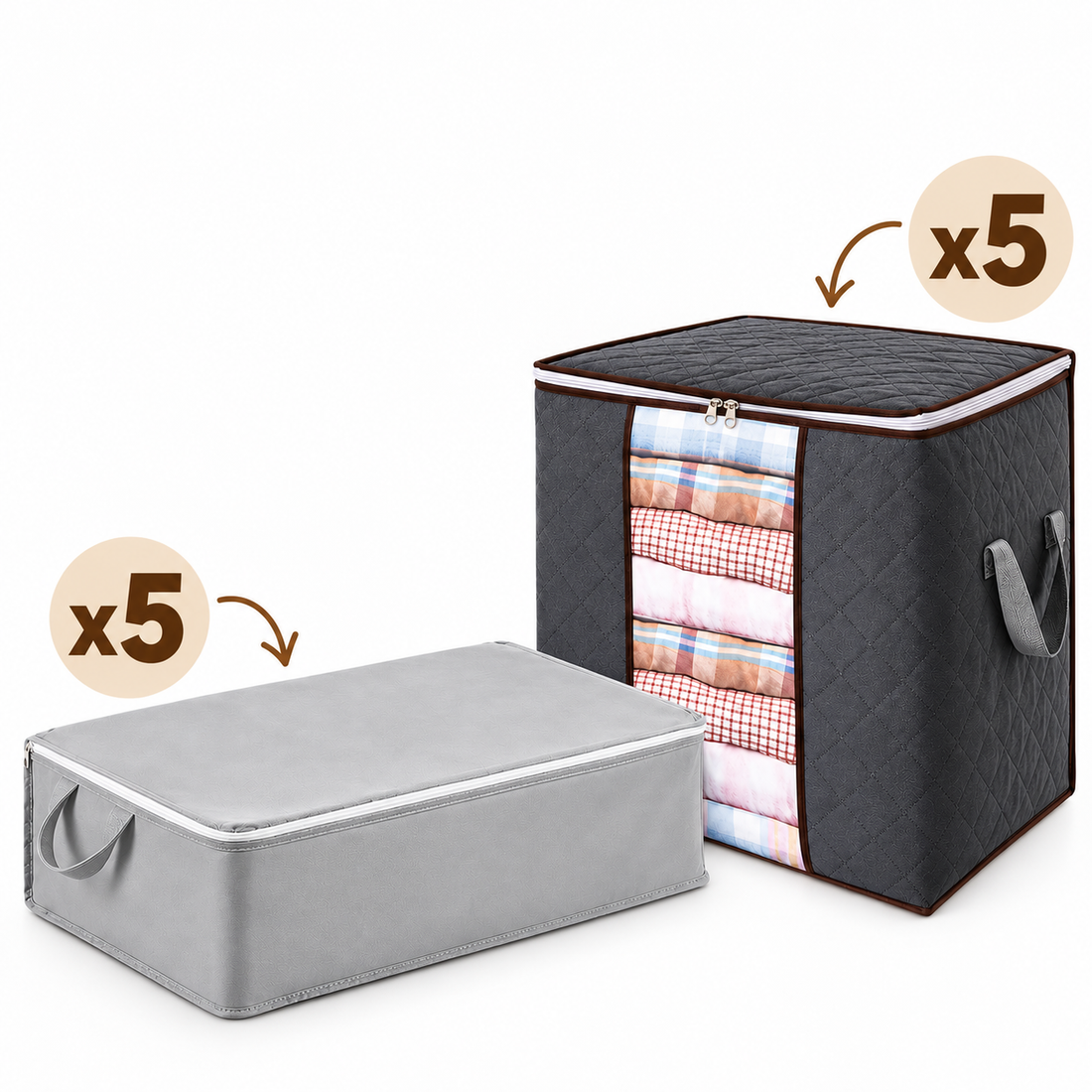 Pack 5 + 5 : grand format + format moyen