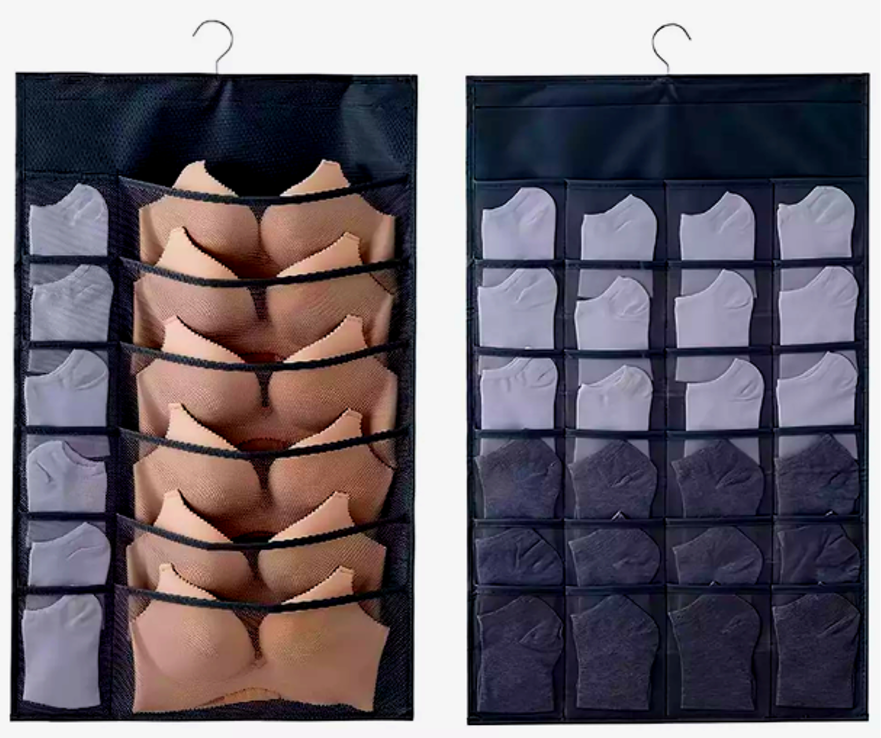 منظم الملابس الداخلية متعدد الاستعمالات بـ 36 جيب